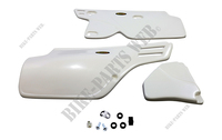 MAIER white side covers XR250 1986 to 94, XR350R 85 and 86, XR600 1987